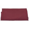 vidaXL Replacement Fabric for Cantilever Umbrella Bordeaux Red 350 cm