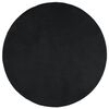 vidaXL Rug OVIEDO Short Pile Black Ø 240 cm
