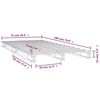 vidaXL Pallet Bed without Mattress Small Single Solid Wood