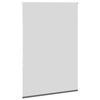 vidaXL Roller Blind Blackout Grey 110x175 cm Fabric Width 105.7 cm Polyester