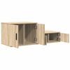 vidaXL Storage Cabinet 2 pcs Sonoma Oak 108 x 41 x 40 cm