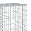 vidaXL Gabion Basket with Cover 1100x50x100 cm Galvanised Iron