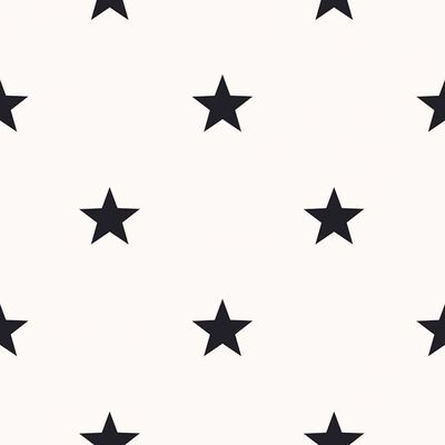 Noordwand Wallpaper Friends & Coffee Little Stars Black and White