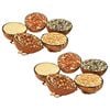 vidaXL Bird Food filled Coconut Halves 10 pcs 290 g