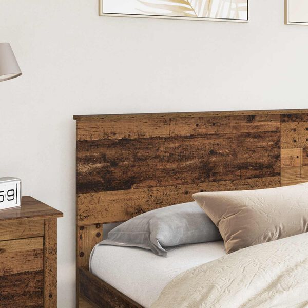 vidaXL Headboard Old Wood 90 cm Engineered wood