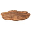 vidaXL Fruit Bowl JEPARA &Oslash; 40 cm Teak Brown Solid Teak Wood