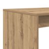 vidaXL Desk with Shelf Artisan Oak 108 x 55 x 103.5 cm Engineered Wood