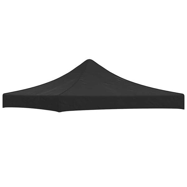 vidaXL Party Tent Roof 3x3 m Black 270 g/m&sup2;