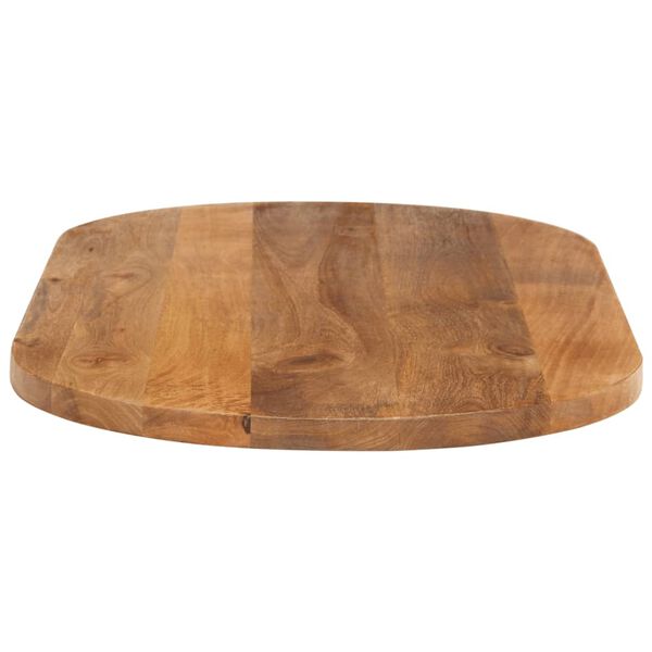 vidaXL Table Top 100x50x2.5 cm Oval Solid Wood Mango