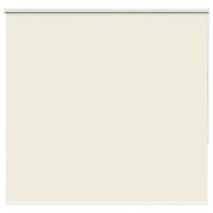 vidaXL Roller Blind Blackout Off White 160x175 cm Fabric Width 156.6 cm Polyester