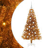 vidaXL Christmas Tree Gold 120 cm PET