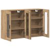 vidaXL Wall Mounted Cabinets 2 pcs Artisan oak 69.5 x 34 x 90 cm
