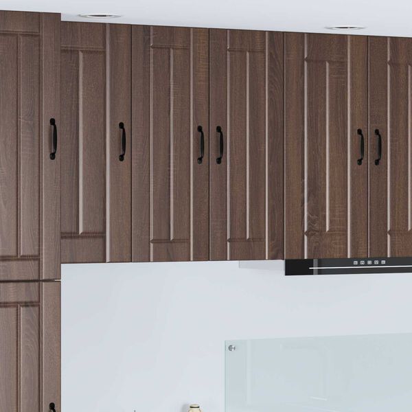 vidaXL Kitchen Cabinet Brown Oak 30 x 31 x 80 cm Engineered Wood