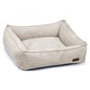 Designed by Lotte Dog Bed Ribbed 65x60x20 cm Light Grey