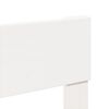 vidaXL Bed Frame without Mattress White 180x200 cm Super King Solid Wood Pine