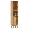 vidaXL Bathroom Cabinet Olden Brown 35 x 30 x 159 cm Solid Pine wood