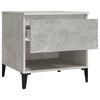 vidaXL Side Table Concrete Grey 50x46x50 cm Engineered Wood