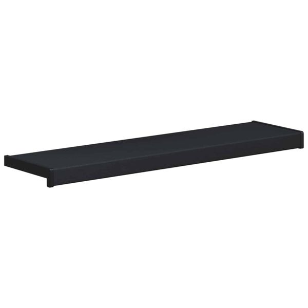 vidaXL Window Sill Anthracite with Wood Grain 60 x 20 x 4.5 cm PVC