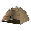 vidaXL Fishing Tent 4-Person Olive Green Quick Release