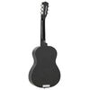 vidaXL 8 Piece Classical Guitar Beginner Set Black 1/2 34"