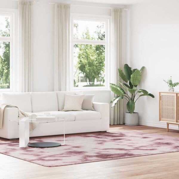 vidaXL Shaggy Rug High Pile NAVARRA Dusty Pink 240x340 cm Polyester