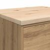 vidaXL Garage Storage Cabinet Artisan Oak 60x51x85 cm Solid Wood Pine