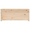 vidaXL Storage Box 110x50x45.5 cm Solid Wood Pine