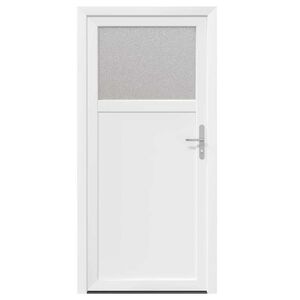 vidaXL Side Entrance Door 88 x 198 cm PVC