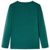 Kids' T-shirt with Long Sleeves Green 92