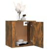 vidaXL Wall-mounted Bedside Cabinets 2 pcs Smoked Oak 50x30x47 cm