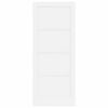 vidaXL Interior Door ORKDAL White 83 x 202 cm Plywood
