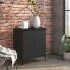 vidaXL Sideboard Black 60x35x70 cm Engineered Wood