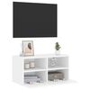 vidaXL TV Wall Cabinet White 60x30x30 cm Engineered Wood