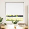vidaXL Roller Blind Blackout White 90x150 cm Fabric Width 85.7 cm Polyester