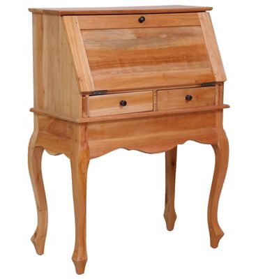 vidaXL Secretary Desk 78x42x103 cm Solid Mahogany Wood