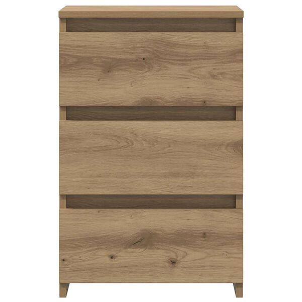 vidaXL Bedside Cabinets 2 pcs Artisan Oak 40x35x62.5 cm Engineered Wood