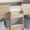 vidaXL Bunk Bed for Kids Sonoma Oak 100 x 200 cm Engineered Wood