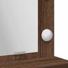 vidaXL Dressing Table Brown Oak 50 x 41 x 135 cm Engineered Wood