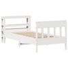 vidaXL Bed Frame without Mattress White 90x200 cm Solid Wood Pine