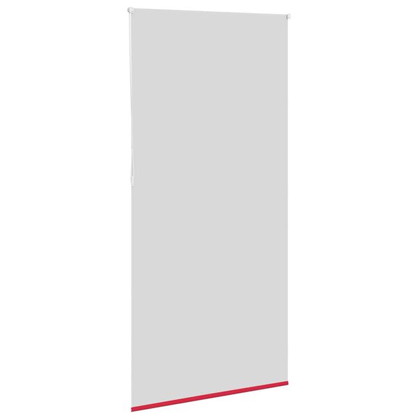 vidaXL Roller Blind Blackout Red 105x230 cm Fabric Width 100.7 cm Polyester