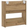 vidaXL Shoe Cabinet 2 pcs Artisan Oak 60 x 18 x 60 cm Engineered Wood