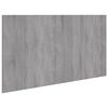 vidaXL Bed Headboard Grey Sonoma 160x1.5x80 cm Engineered Wood
