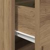 vidaXL Bedside Cabinet with Drawer 2 pcs Artisan Oak 50 x 39 x 41 cm