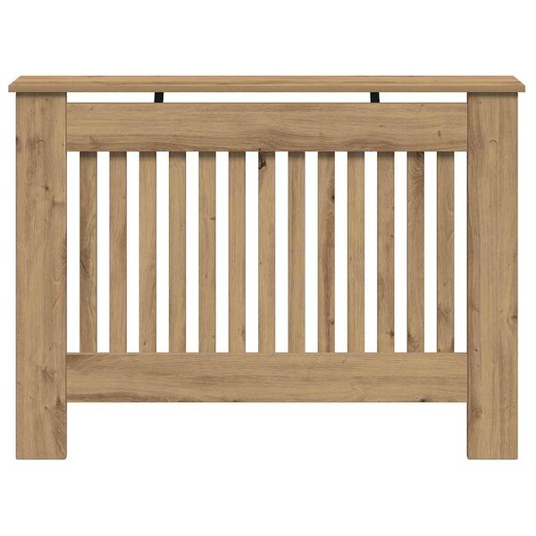 vidaXL Radiator Cover Artisan Oak 112 x 19 x 81.5 cm Engineered Wood