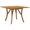 vidaXL Garden Table 110x110x75 cm Solid Wood Acacia