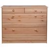 vidaXL Shoe Cabinet with 2 Flaps 113x35x89 cm Solid Pine Wood