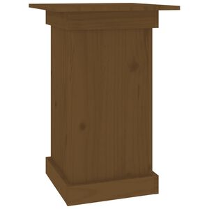 vidaXL Flower Stand Honey Brown 40x40x60 cm Solid Wood Pine