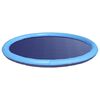 vidaXL Splash Pad for Kids and Dogs &Oslash;150 x 10 cm PVC Blue