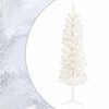 vidaXL Artificial Slim Christmas Tree 120 cm 150 LEDs Warm White
