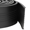 vidaXL Garage Door Seal Black 70 x 6 mm 4.5 m PVC